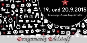 Beitragsbild des Blogbeitrags Designmarkt Edelstoff★08 