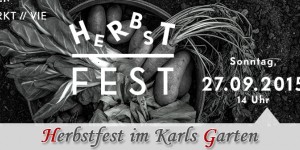 Beitragsbild des Blogbeitrags Abgesagt – Herbstfest Karls Garten