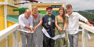 Beitragsbild des Blogbeitrags Sommerspaß im Eis-Greissler Erlebnispark mit der neuen Bucklbahn!