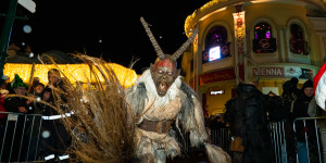 Beitragsbild des Blogbeitrags Das war der Perchtenlauf im Prater 2023