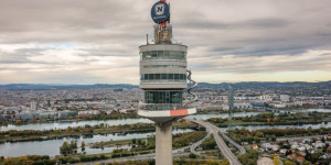Beitragsbild des Blogbeitrags Wiener Donauturm feiert am 19. April seinen 60. Geburtstag – zahlreiche Aktionen inklusive 