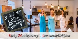 Beitragsbild des Blogbeitrags Kitty Montgomery Kollektions-Präsentation in der Boutique Trendzeit