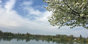Beitragsbild des Blogbeitrags Ausflug mit dem Baby – Feldkirchner Badeseen