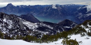 Beitragsbild des Blogbeitrags Schneeschuhwanderung zum Helmeskogel 