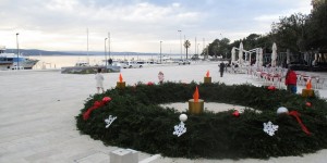 Beitragsbild des Blogbeitrags So nah am Wasser - Adventmarathon Crikvenica