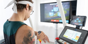 Beitragsbild des Blogbeitrags LIVE-Video: 100 km Laufband-Weltrekordversuch von Florian Neuschwander