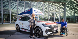 Beitragsbild des Blogbeitrags Wings for Life Run 2022: Olympiasiegerin Anna Gasser fährt im Catcher Car