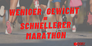 Beitragsbild des Blogbeitrags Wieso sind Marathonläufer dünn und welches Gewicht ist ideal?