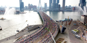 Beitragsbild des Blogbeitrags Strecke Rotterdam Marathon 2023 