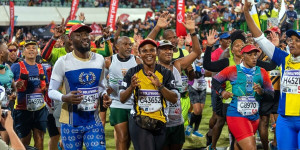 Beitragsbild des Blogbeitrags Comrades Marathon 2024 ist ein Up-Run