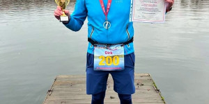 Beitragsbild des Blogbeitrags Rubbenbruchsee Marathon: 200. Marathon für Dirk Kahlmeyer