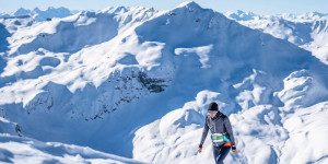 Beitragsbild des Blogbeitrags Swiss Snow Walk & Run: Läuferparty im Schnee