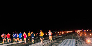 Beitragsbild des Blogbeitrags Ergebnisse Linz Airport Night Run 2024 [mit Fotos] 
