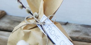 Beitragsbild des Blogbeitrags {DIY} Osterverpackung in Hasenform