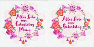 Beitragsbild des Blogbeitrags {DIY} Alles Liebe zum Geburtstag, Mama! – Geburtstagskarte free printable 
