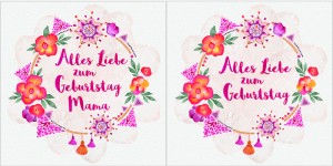 Beitragsbild des Blogbeitrags {DIY} Alles Liebe zum Geburtstag, Mama! – Geburtstagskarte free printable