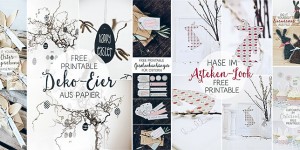 Beitragsbild des Blogbeitrags {DIY} Meine Deko- und Bastelideen für Ostern