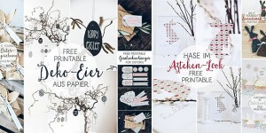 Beitragsbild des Blogbeitrags {DIY} Meine Deko- und Bastelideen für Ostern 