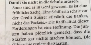 Beitragsbild des Blogbeitrags Jean Ziegler kanns einfach nicht lassen….