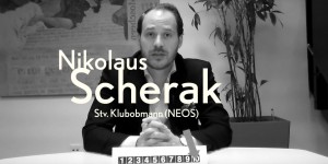 Beitragsbild des Blogbeitrags Nikolaus Scherak (NEOS) beim neuwal Barometer #intro