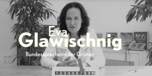 Beitragsbild des Blogbeitrags Eva Glawischnig (GRÜNE) beim neuwal Barometer #intro 