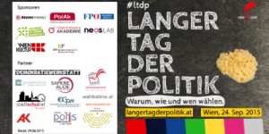 Beitragsbild des Blogbeitrags Langer Tag der Politik am 24. Sep. 2015 in Wien: Jetzt anmelden!