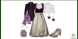 Beitragsbild des Blogbeitrags Dirndl-Style Brombeer