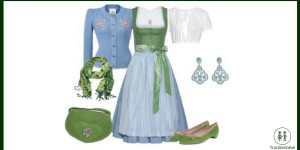 Beitragsbild des Blogbeitrags Dirndl-Style Apfelprinzessin