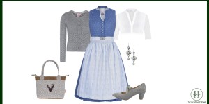 Beitragsbild des Blogbeitrags Dirndl-Style Sky Blue