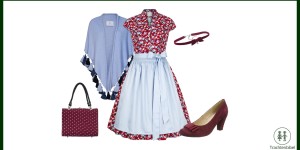Beitragsbild des Blogbeitrags Dirndl-Style Blumengarten