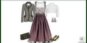 Beitragsbild des Blogbeitrags Dirndl-Style Vintage Rose