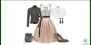 Beitragsbild des Blogbeitrags Dirndl-Style Gold & Glitter