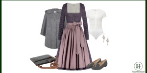 Beitragsbild des Blogbeitrags Dirndl-Style Wintertraum 