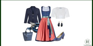 Beitragsbild des Blogbeitrags Dirndl-Style Classic Blue