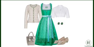 Beitragsbild des Blogbeitrags Dirndl-Style Greenery 