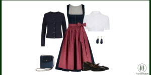 Beitragsbild des Blogbeitrags Dirndl-Style Midnight Blue