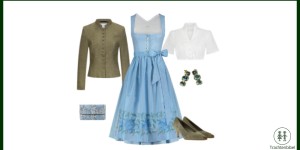 Beitragsbild des Blogbeitrags Dirndl-Style Blue Love