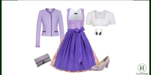 Beitragsbild des Blogbeitrags Dirndl-Style Flieder