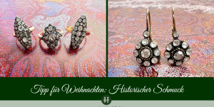 Beitragsbild des Blogbeitrags Einzigartige Weihnachtsgeschenke – historischer Schmuck