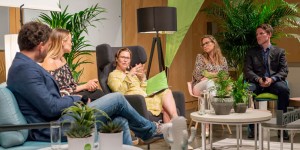 Beitragsbild des Blogbeitrags Gesund bleiben im Job – karriere.talk #4