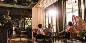 Beitragsbild des Blogbeitrags New Work – eine Safari durch Vorzeigebüros