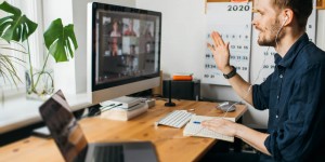 Beitragsbild des Blogbeitrags Die Schwierigkeiten der virtuellen Führung: Erfahrungsberichte nach vier Wochen Homeoffice