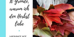 Beitragsbild des Blogbeitrags 10 Gründe, warum ich den Herbst liebe
