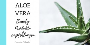 Beitragsbild des Blogbeitrags Aloe Vera Beauty Produktempfehlungen
