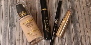 Beitragsbild des Blogbeitrags Make-Up Produkte von Max Factor*