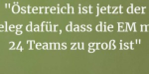 Beitragsbild des Blogbeitrags Österreich erreicht die Euro 2020, wir sudern
