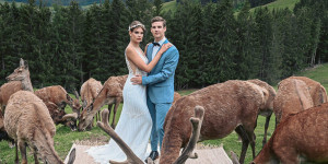 Beitragsbild des Blogbeitrags Romantische Berghochzeit in den Salzburger Alpen 