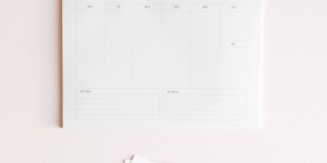 Beitragsbild des Blogbeitrags ANNALAURALOVES: Wochenplaner