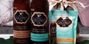 Beitragsbild des Blogbeitrags {Review} Über kurz oder lang - 1 Monat Hask Monoi Coconut Oil Pflegeserie 