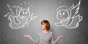 Beitragsbild des Blogbeitrags Bewusst entscheiden – Warum das nur in ganz bestimmten Fällen funktioniert. 